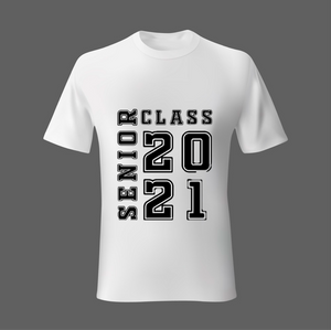 Sublimation Center Printed Customized Shirt ( White Shirts only)