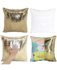 Customized sequin Picture Pillow case