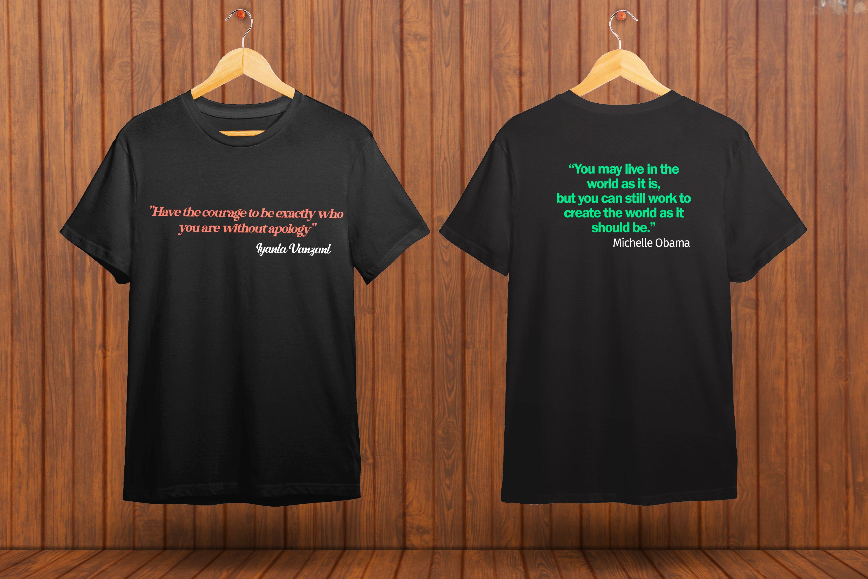 Iyanla Vanzant/ Michelle Obama Black History Shirts